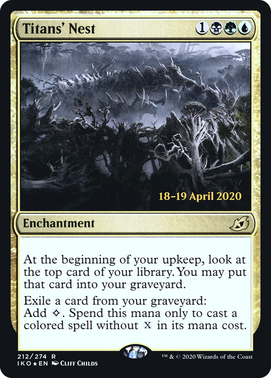 Titans' Nest (PRE-212S) (Foil)