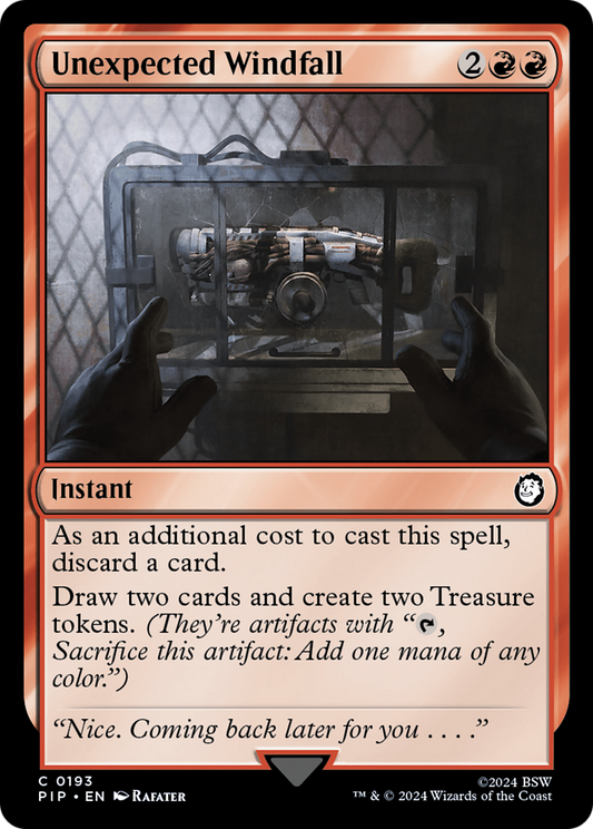 Unexpected Windfall (PIP-193) (Foil)