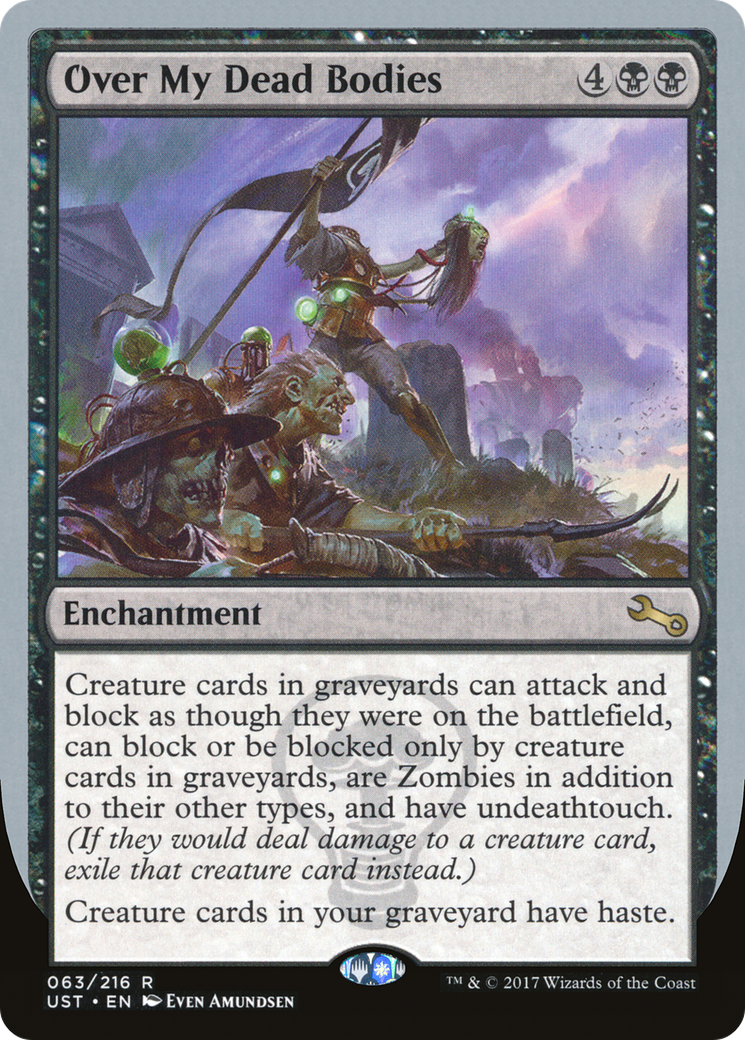 Over My Dead Bodies (UST-063) (Foil)