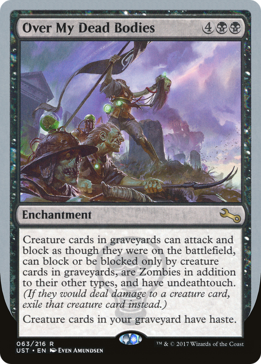 Over My Dead Bodies (UST-063) (Foil)