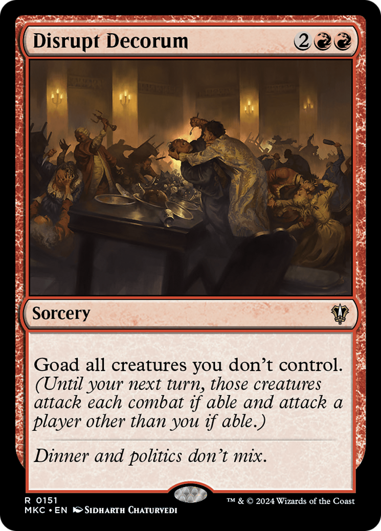 Disrupt Decorum (MKC-151)