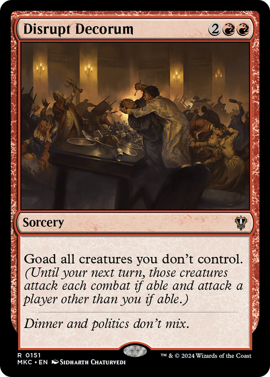 Disrupt Decorum (MKC-151)