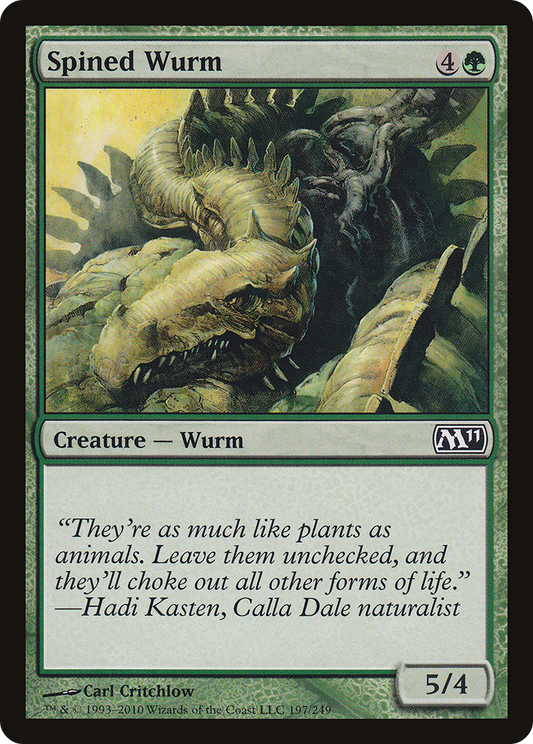 Spined Wurm (M11-197)