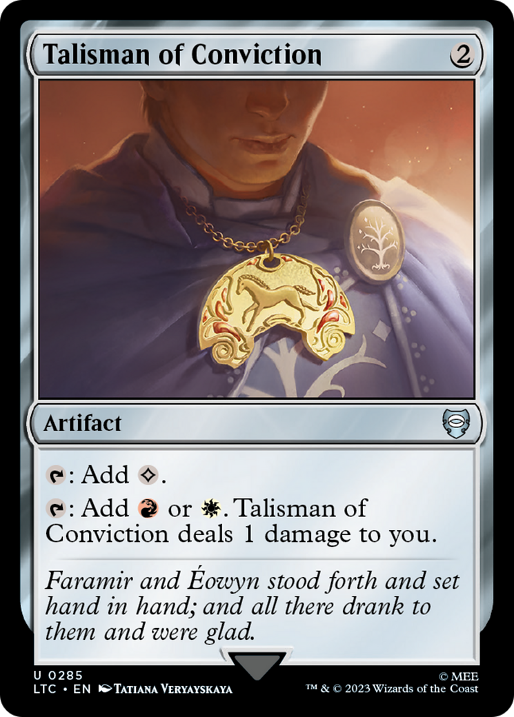 Talisman of Conviction (LTC-285)