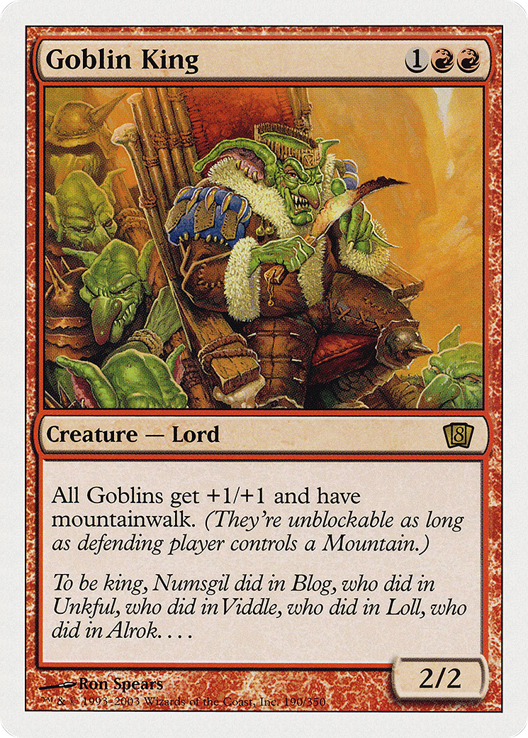 Goblin King (8ED-190)