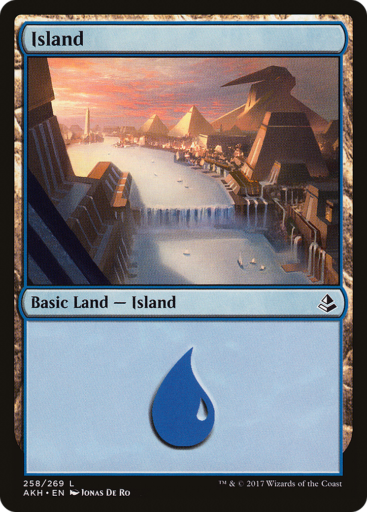 Island (AKH-258) (Foil)
