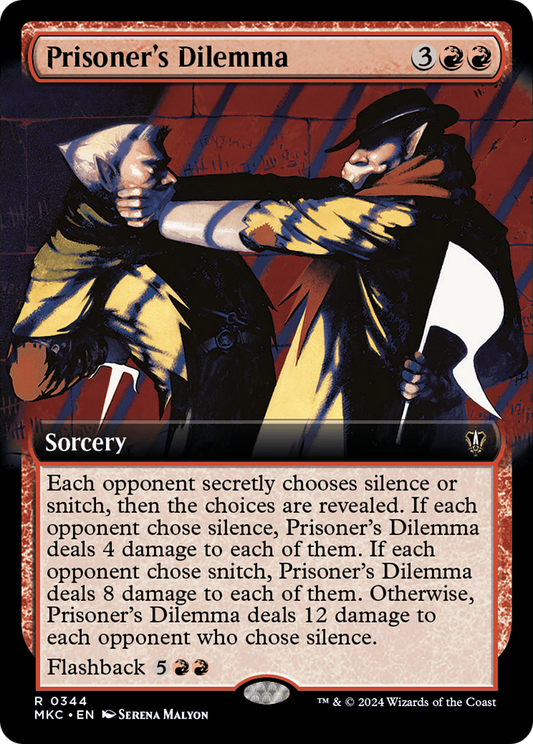 Prisoner's Dilemma (MKC-344) (Extended Art)