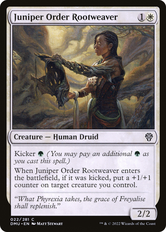 Juniper Order Rootweaver (DMU-022) (Foil)