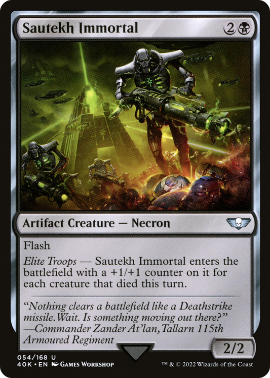 Sautekh Immortal (40K-054)