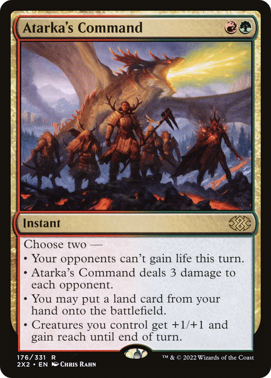 Atarka's Command (2X2-176) (Foil)