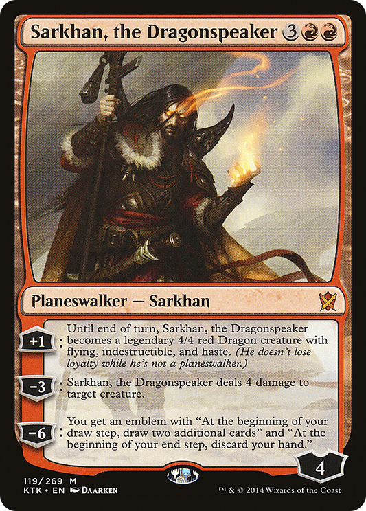 Sarkhan, the Dragonspeaker (KTK-119)