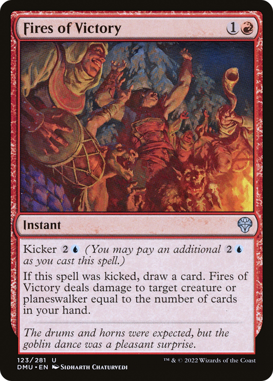 Fires of Victory (DMU-123) (Foil)