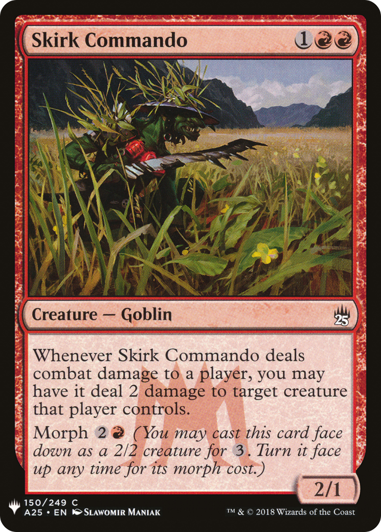 Skirk Commando (LIST-A25-150)