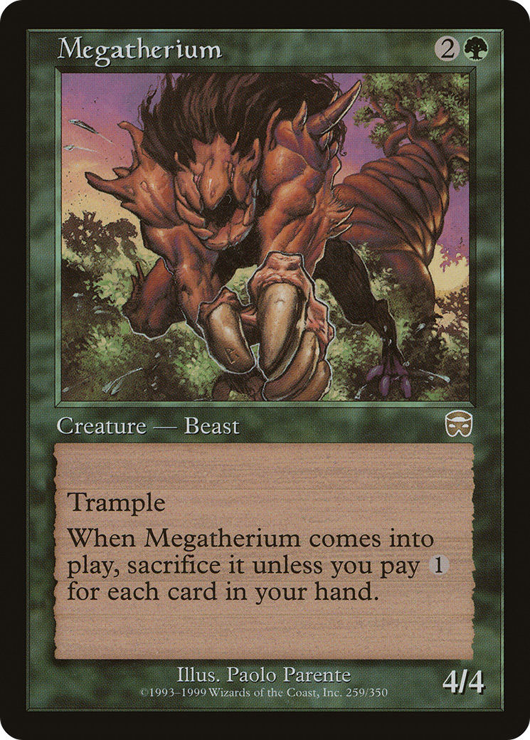 Megatherium (MMQ-259) (Foil)