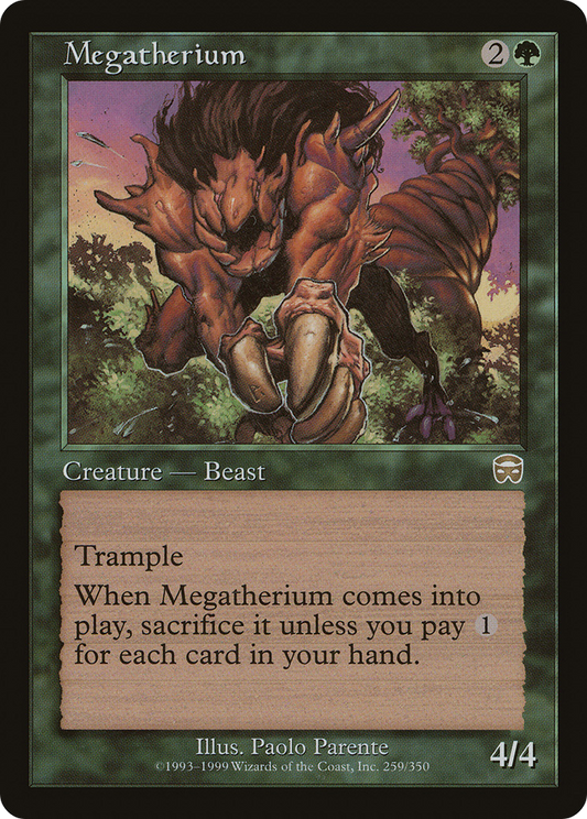 Megatherium (MMQ-259) (Foil)