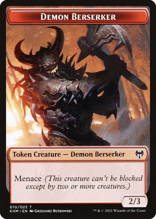 Demon Berserker Token (TKHM-010)