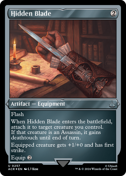 Hidden Blade (ACR-257) (Etched Foil)