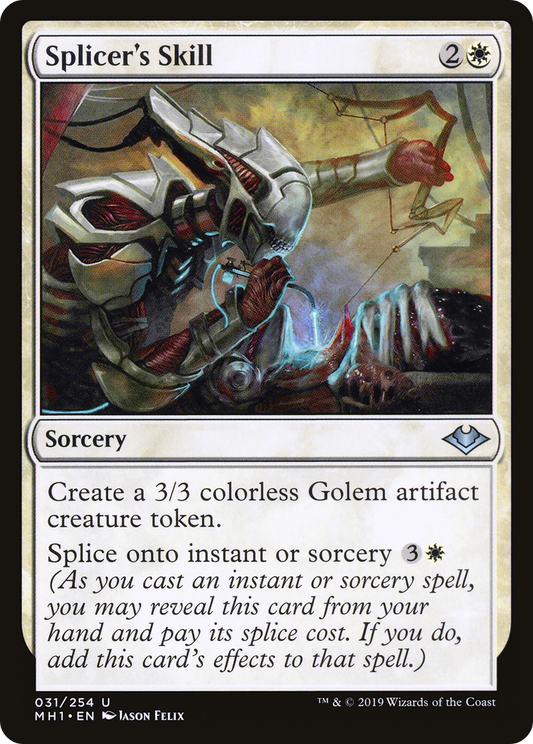 Splicer's Skill (MH1-031) (Foil)