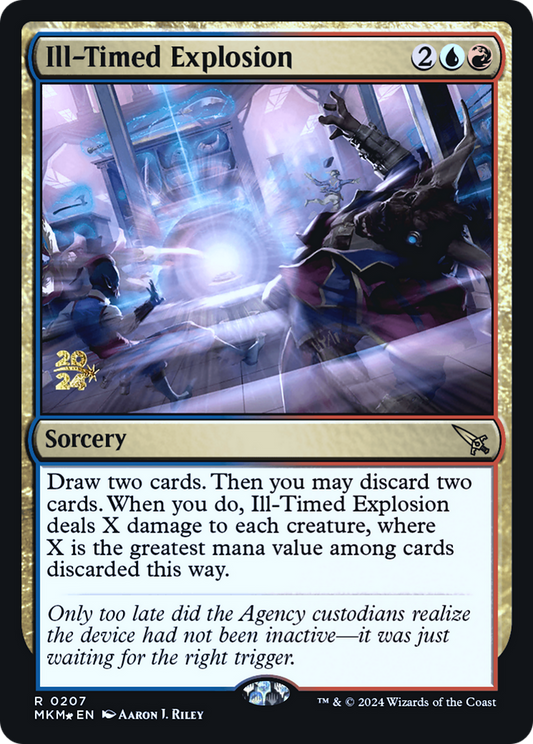 Ill-Timed Explosion (PRE-207S) (Foil)