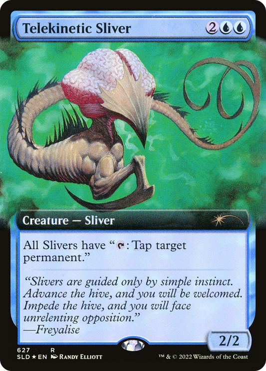 Telekinetic Sliver (SLD-627) (Extended Art) (Foil)