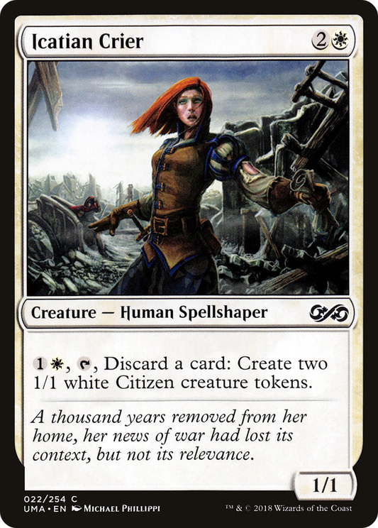 Icatian Crier (UMA-022) (Foil)