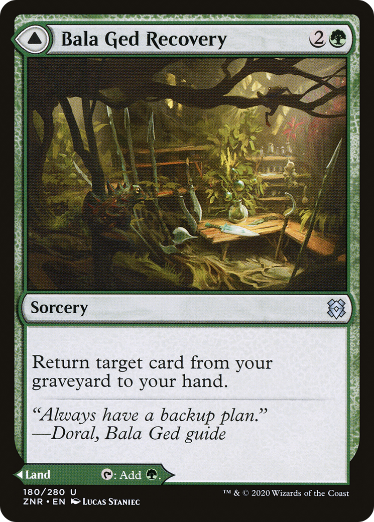 Bala Ged Recovery // Bala Ged Sanctuary (ZNR-180) (Foil)