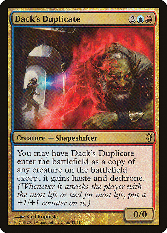 Dack's Duplicate (CNS-043) (Foil)