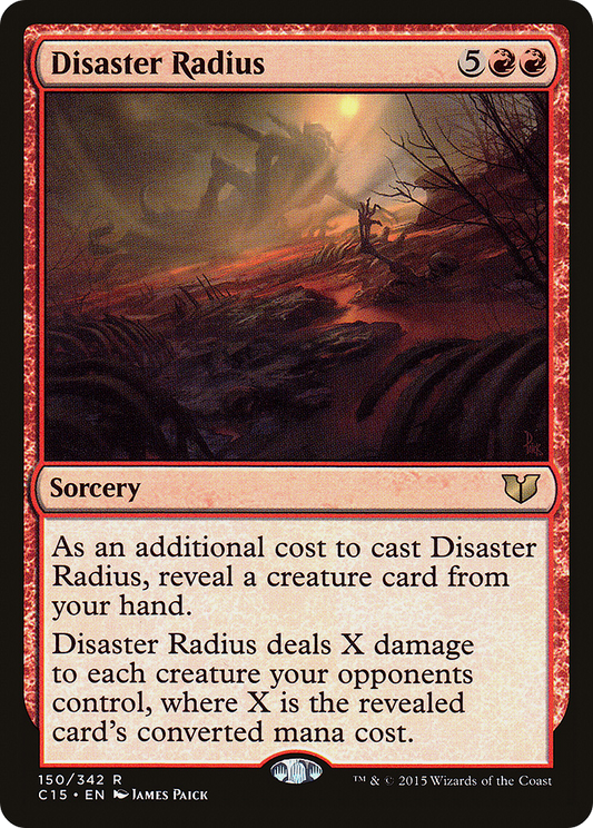 Disaster Radius (C15-150)