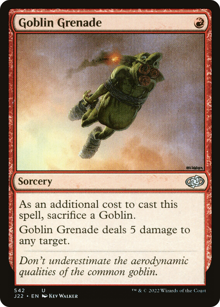 Goblin Grenade (J22-542)