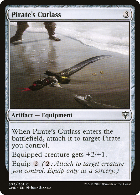 Pirate's Cutlass (CMR-333) (Foil)