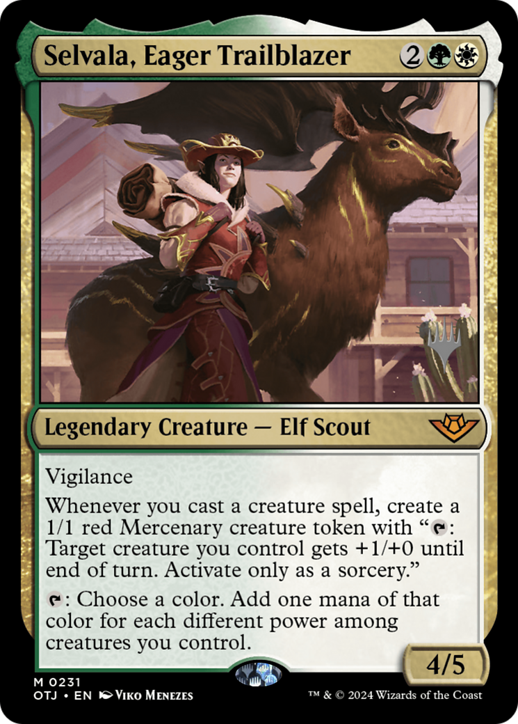 Selvala, Eager Trailblazer (PPOTJ-231P) (Foil)