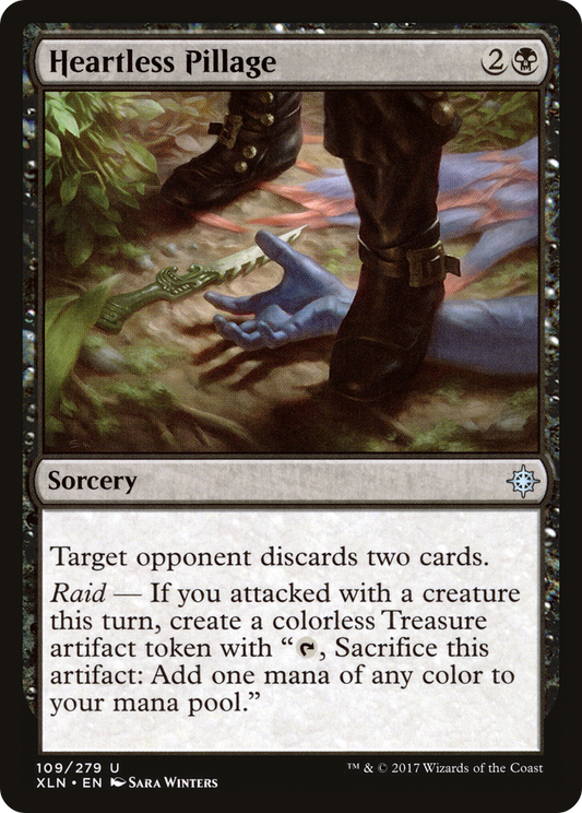 Heartless Pillage (XLN-109) (Foil)