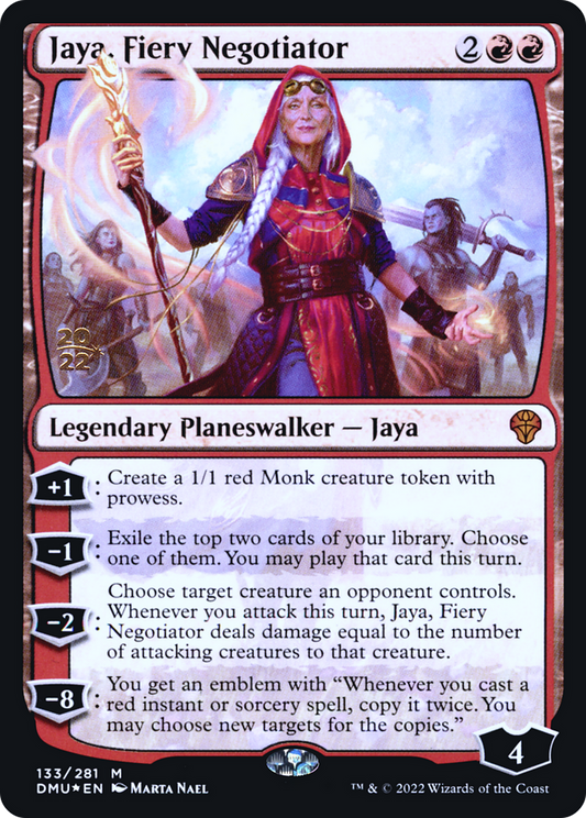 Jaya, Fiery Negotiator (PRE-133S) (Foil)