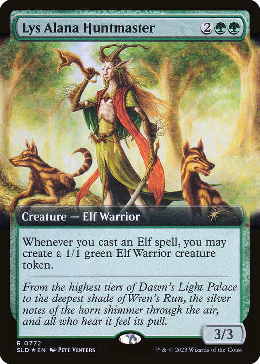 Lys Alana Huntmaster (SLD-772) (Extended Art) (Foil)