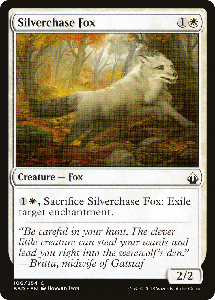 Silverchase Fox (BBD-106) (Foil)