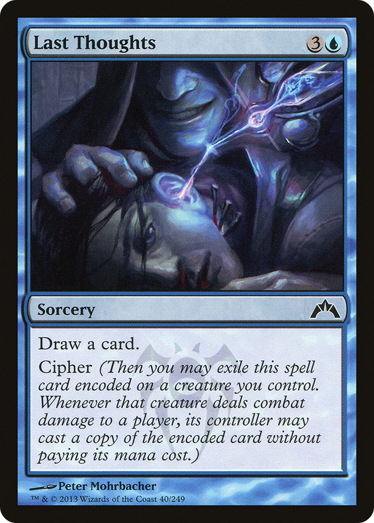 Last Thoughts (GTC-040) (Foil)