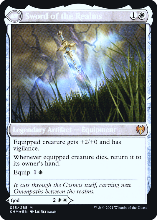 Halvar, God of Battle // Sword of the Realms (PRE-15S) (Foil)