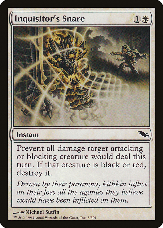 Inquisitor's Snare (SHM-008) (Foil)