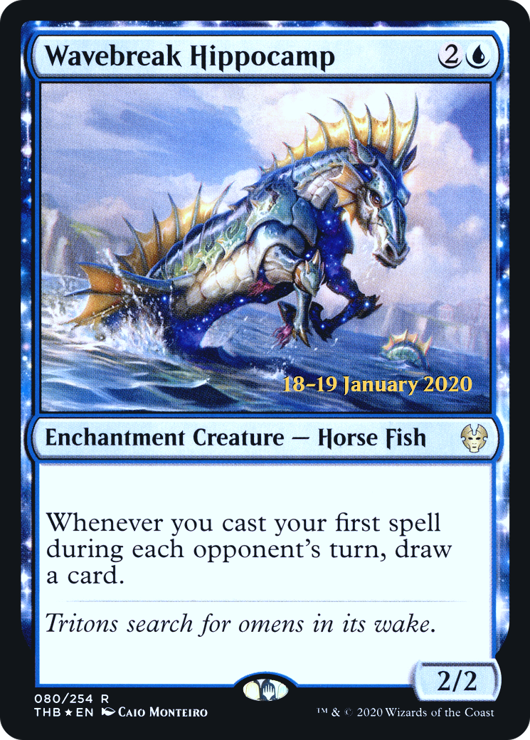 Wavebreak Hippocamp (PRE-80S) (Foil)