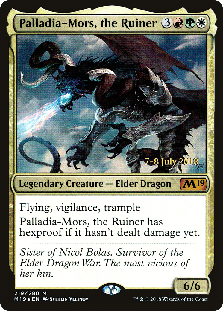 Palladia-Mors, the Ruiner (PRE-219S) (Foil)