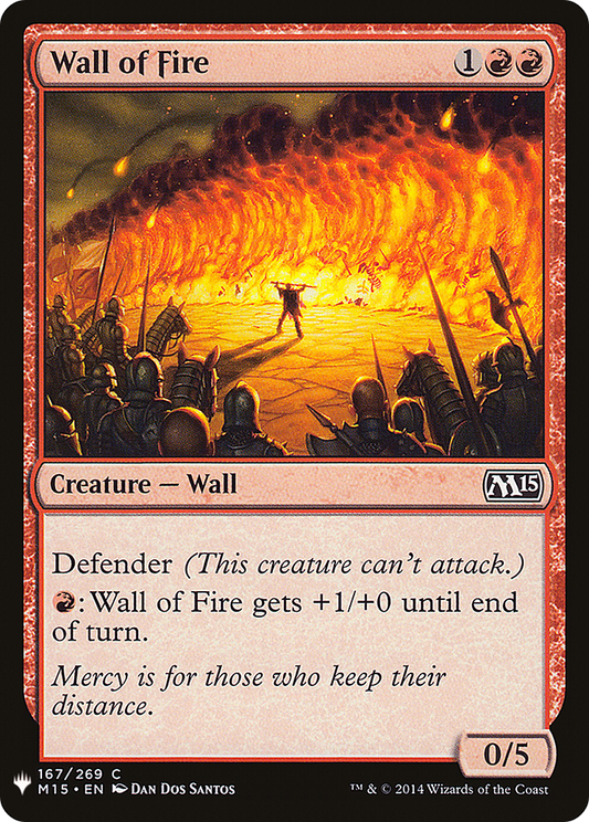 Wall of Fire (LIST-M15-167)