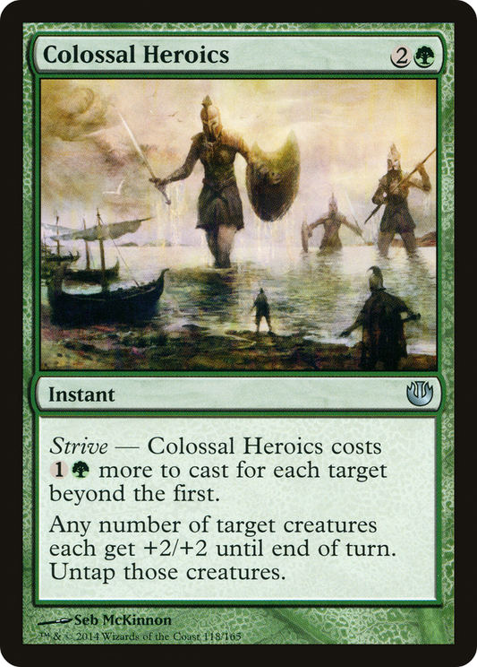 Colossal Heroics (JOU-118) (Foil)
