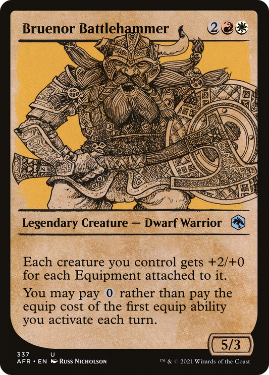 Bruenor Battlehammer (AFR-337) (Showcase)