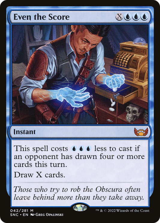 Even the Score (SNC-042) (Foil)