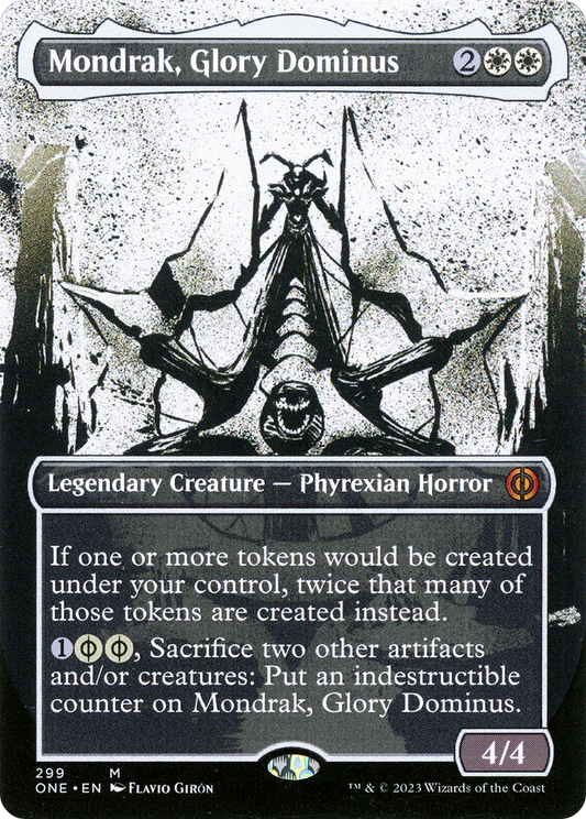 Mondrak, Glory Dominus (ONE-299) (Showcase) (Borderless)