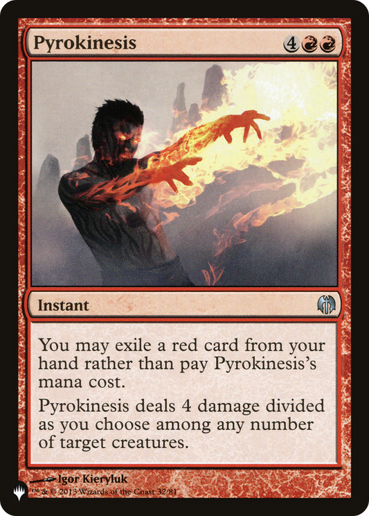 Pyrokinesis (LIST-DDL-32)