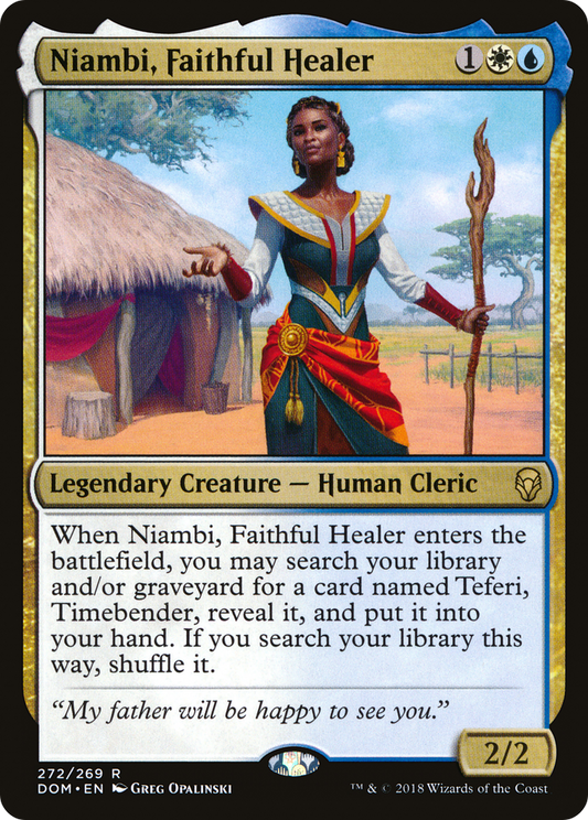 Niambi, Faithful Healer (DOM-272)