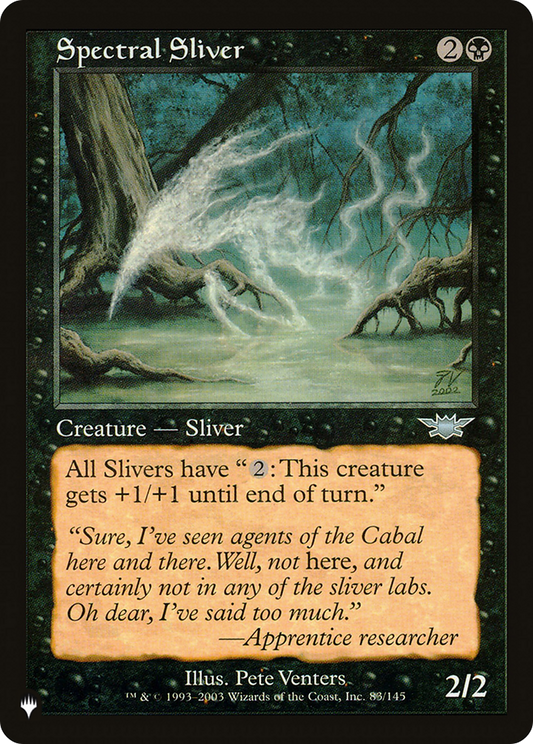 Spectral Sliver (LIST-LGN-83)