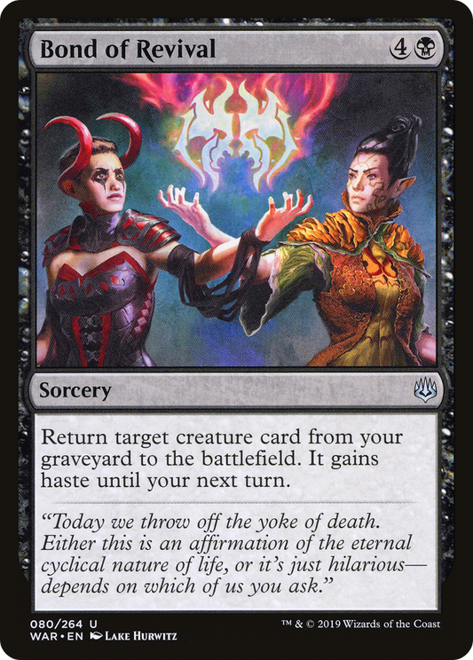 Bond of Revival (WAR-080) (Foil)