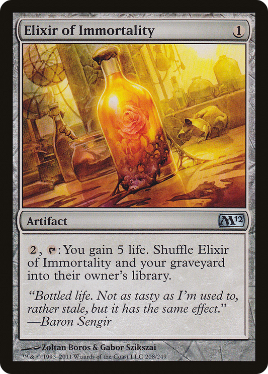 Elixir of Immortality (M12-208) (Foil)
